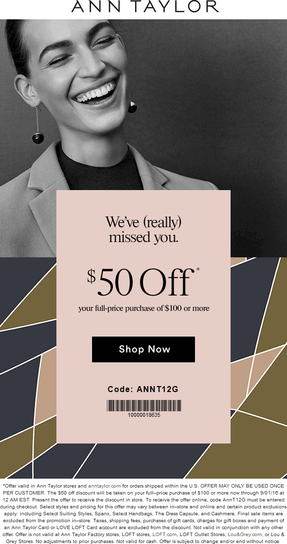 Ann Taylor Coupons Sale pricing is another 60 off at Ann Taylor LOFT