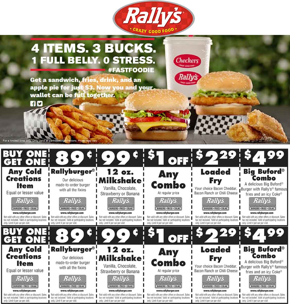 Rally's Coupons Printable Printable Templates