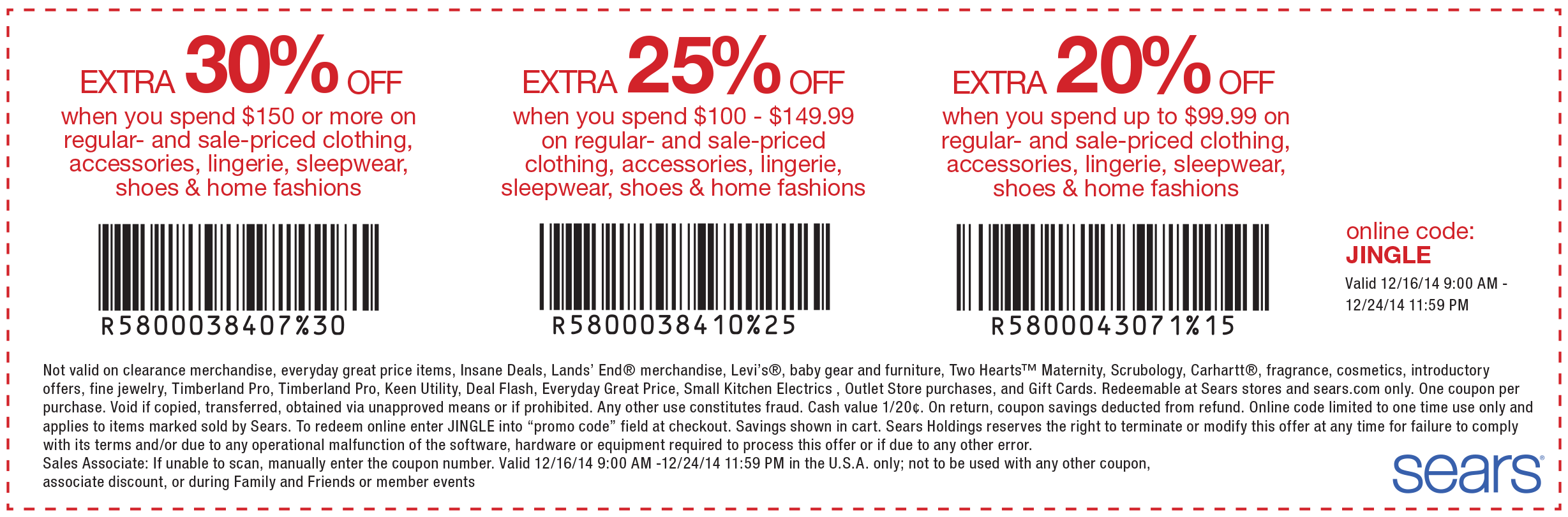 Sears coupons & promo code for [May 2024]