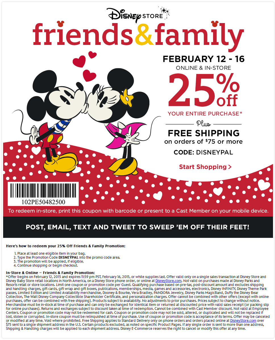 Disney Store June 2020 Coupons And Promo Codes 