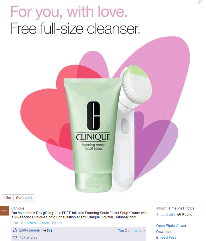 Clinique Coupon April 2024 Full-size facial soap free today at Clinique