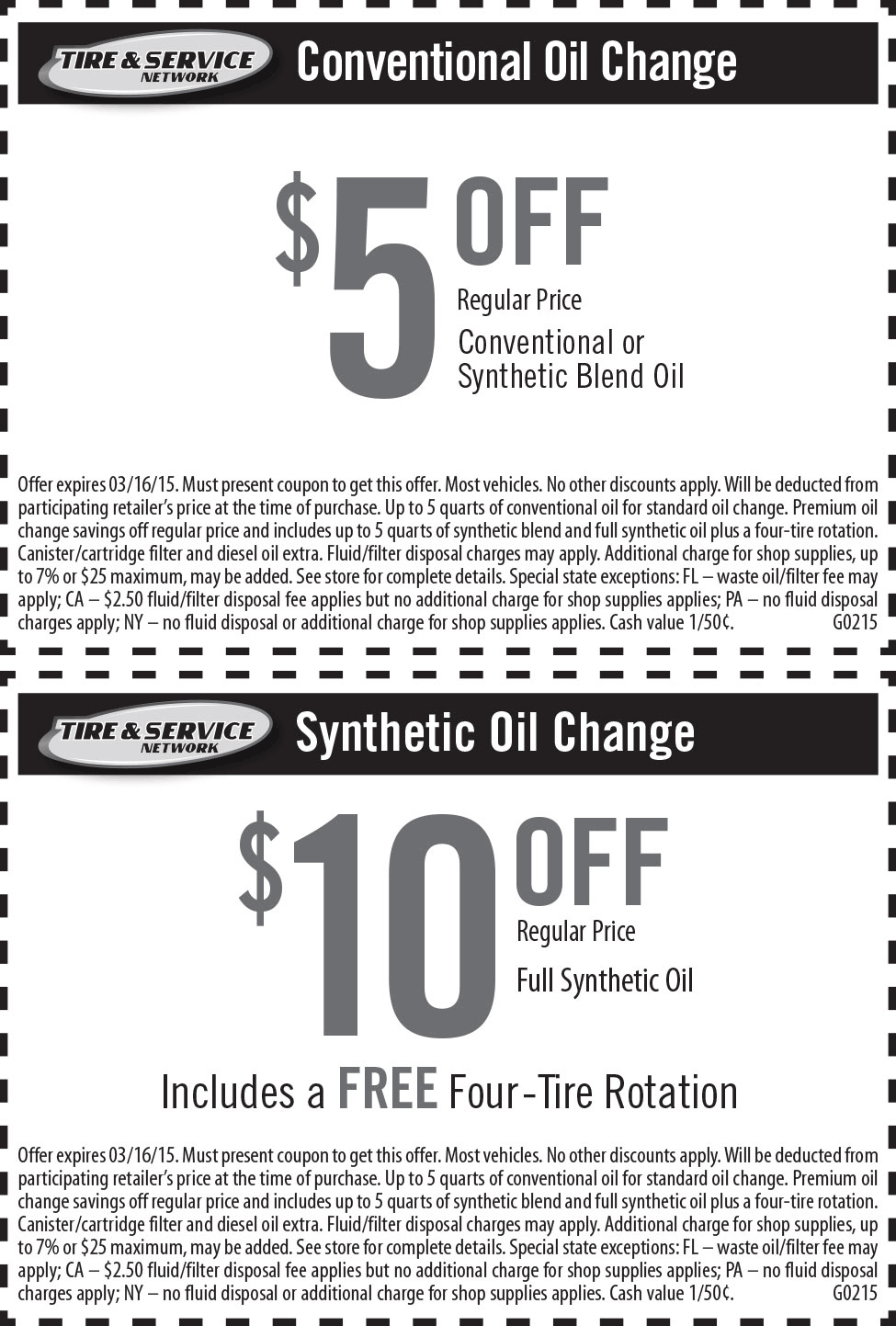 Goodyear Coupon April 2024 $5-10 off an oil change at Goodyear