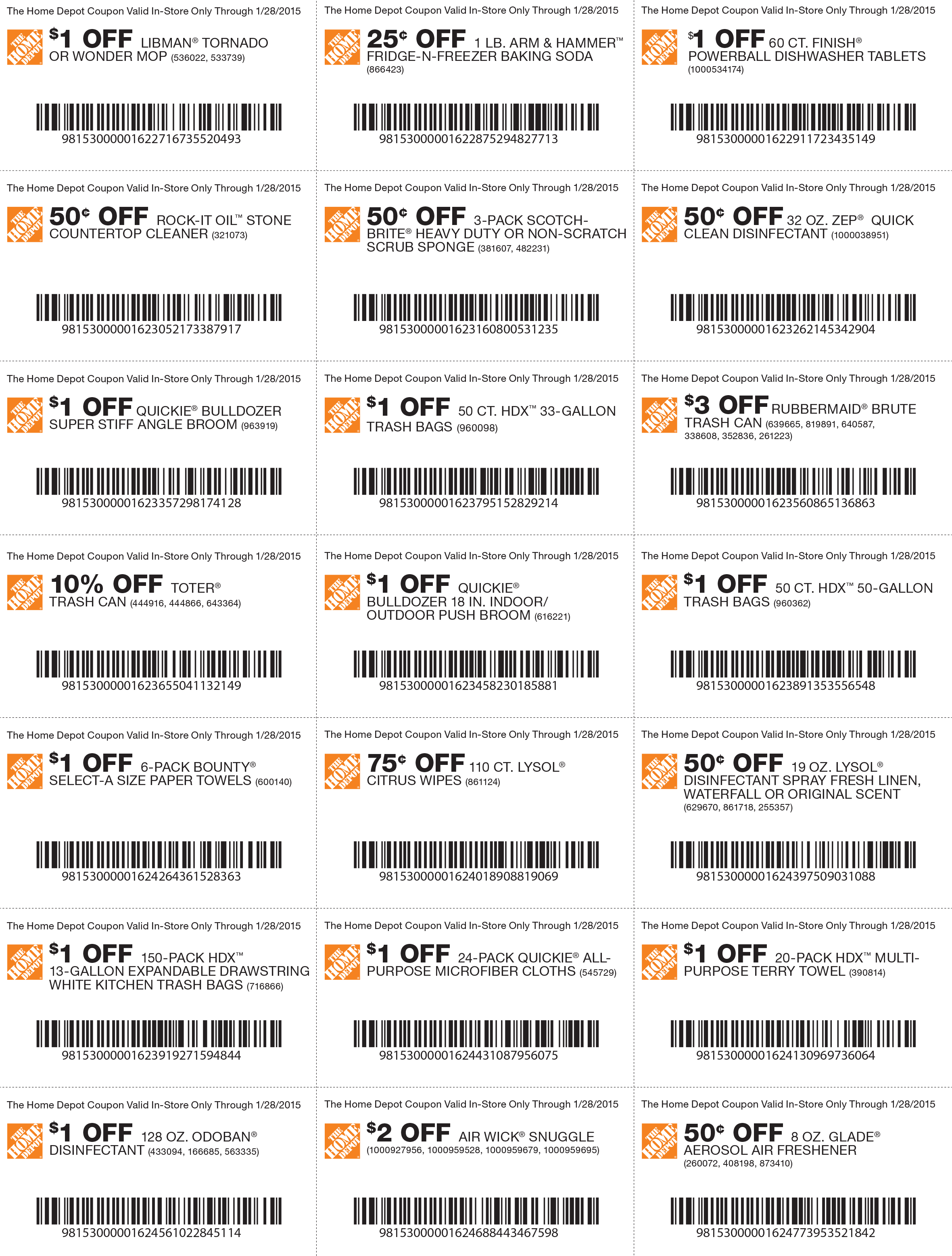 Home Depot coupons & promo code for [May 2024]