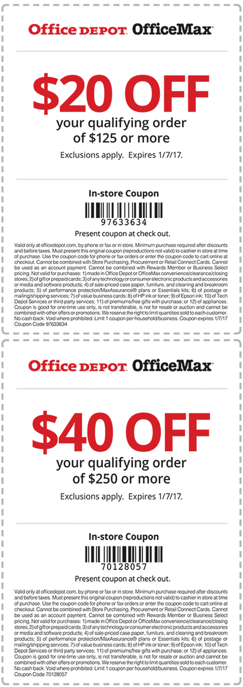 office depot coupon