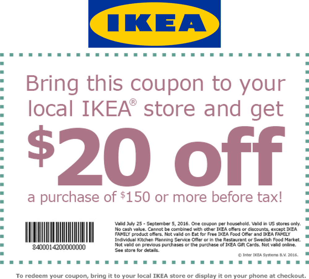 Ikea Furniture Coupon