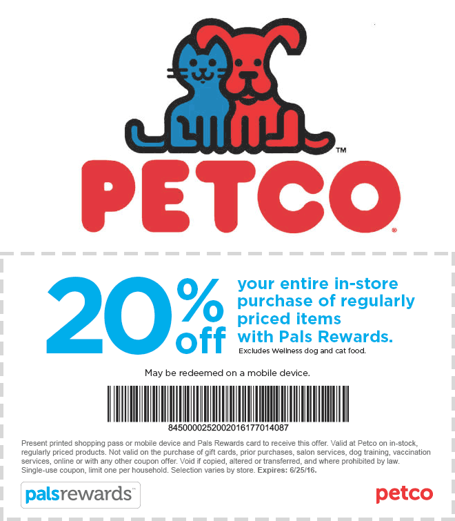 Petco Coupons Printable Customize and Print