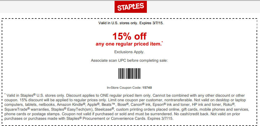 Staples October 2020 Coupons And Promo Codes 