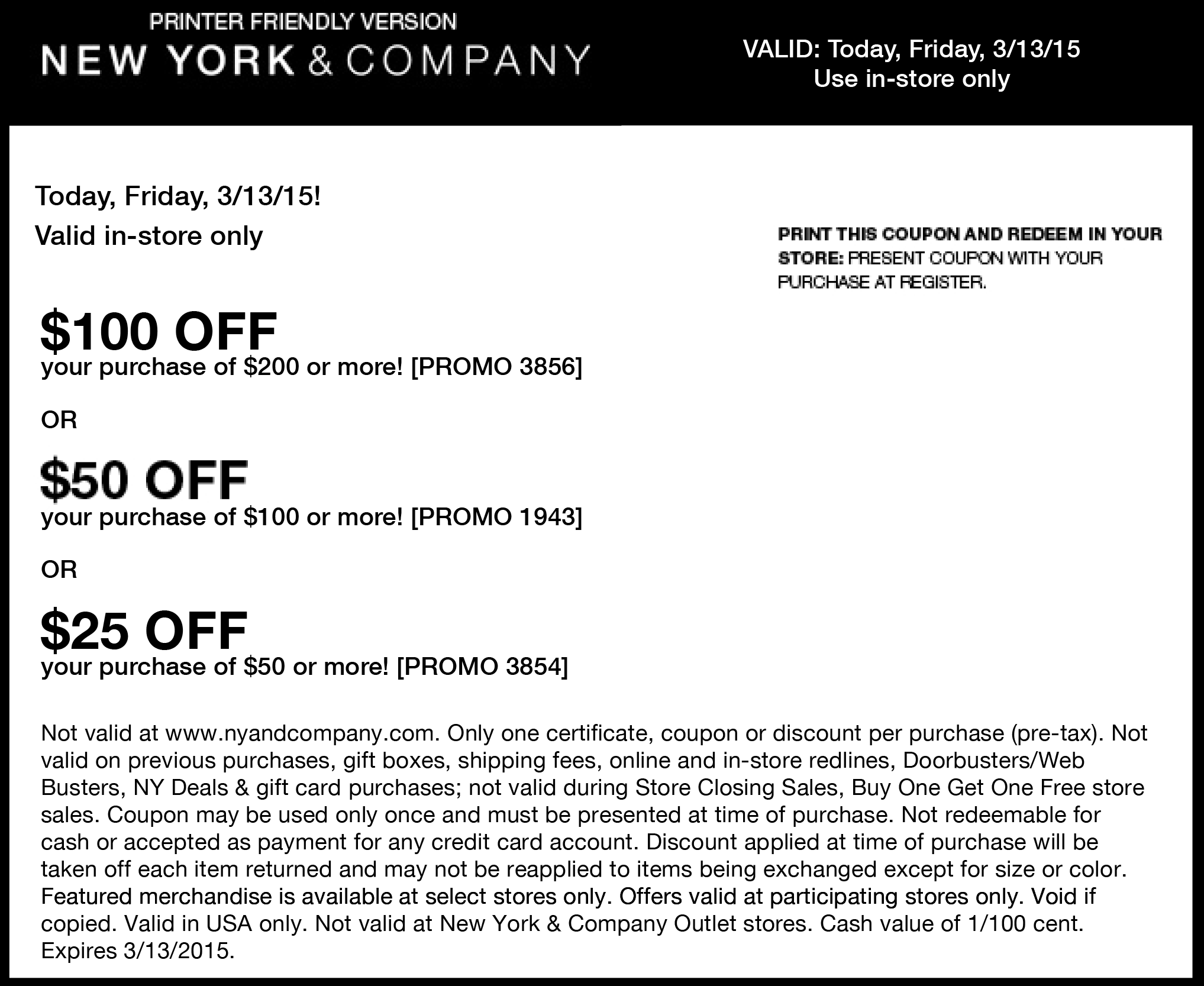 New York & Company coupons & promo code for [May 2024]