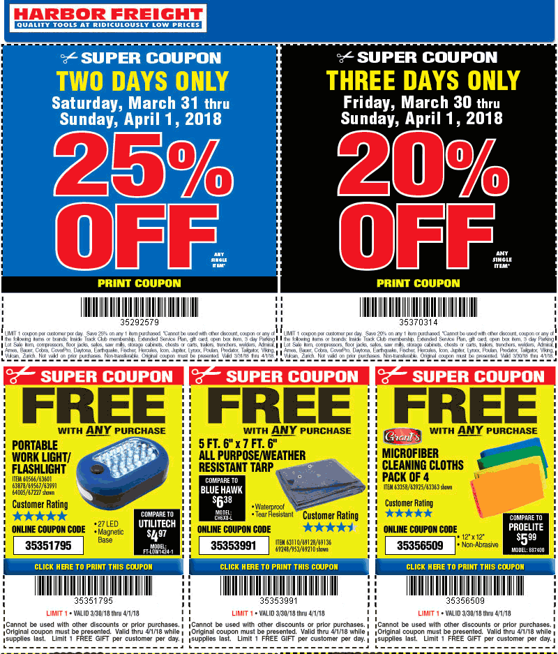 Harbor Freight Coupons October 2024 Promo Code Leah Sharon