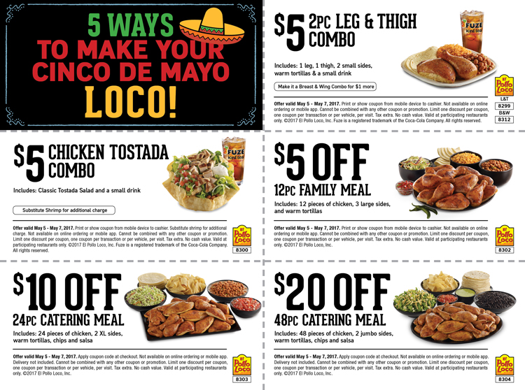 el pollo loco coupons