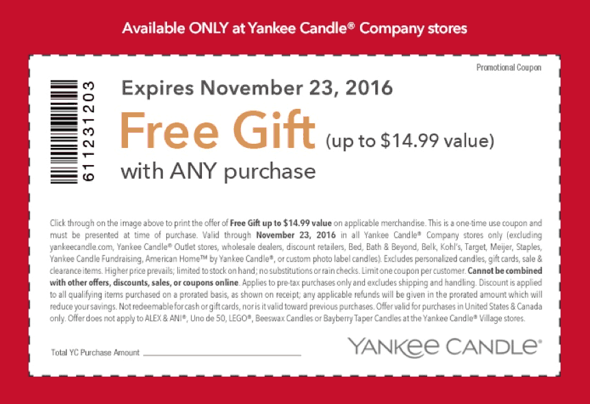 Yankee freedom discount coupons