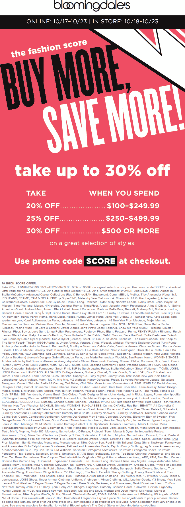 Bloomingdales Coupons ???? Shopping Deals & Promo Codes December 2019