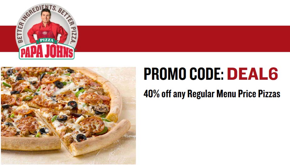 papa johns promo code