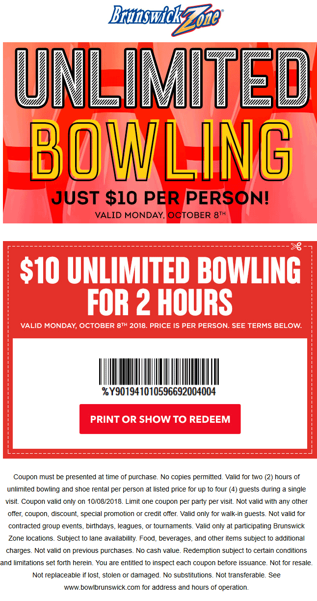 brunswick bowling moreno valley coupons