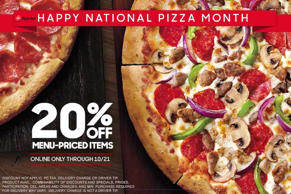 Pizza Hut Coupons 🛒 Shopping Deals & Promo Codes November 2019 🆓