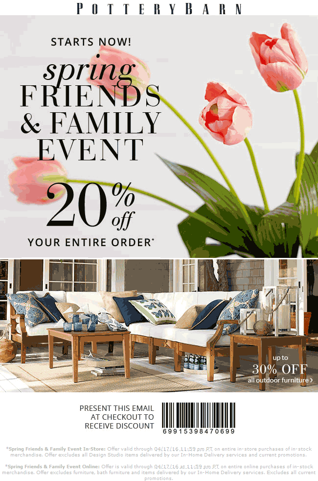 Pottery Barn June 2020 Coupons And Promo Codes Pottery Barn June 2020 Coupons And Promo Codes
