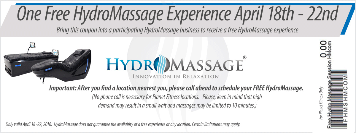 Hydromassage coupons & promo code for [May 2024]