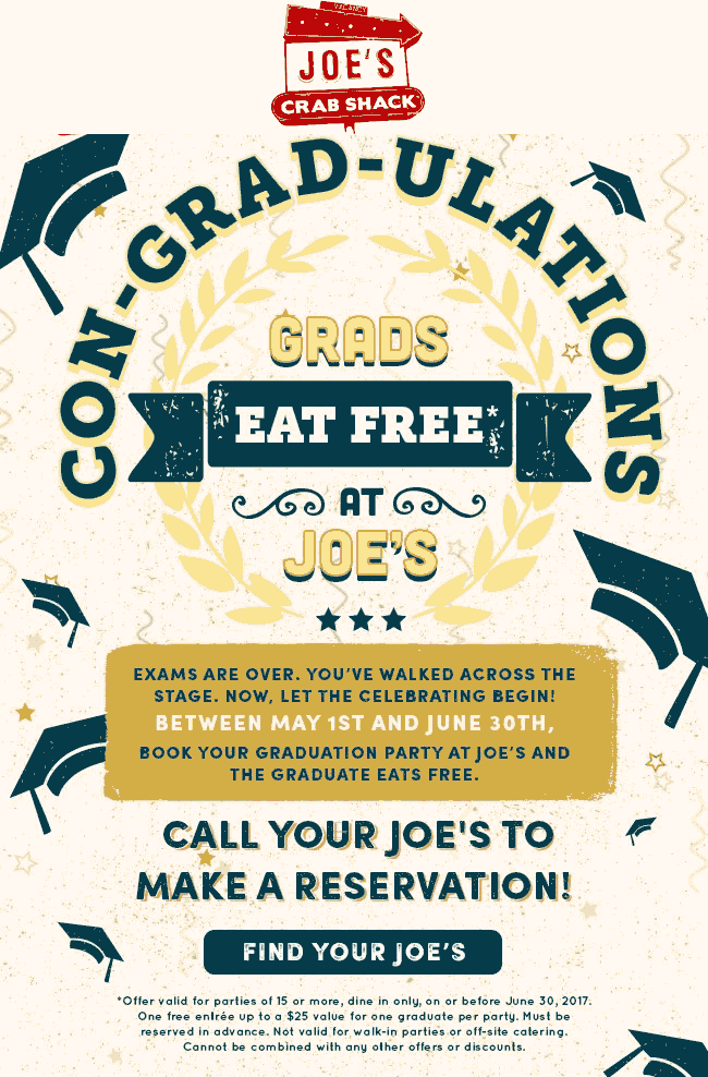 Joes Crab Shack October 2020 Coupons And Promo Codes