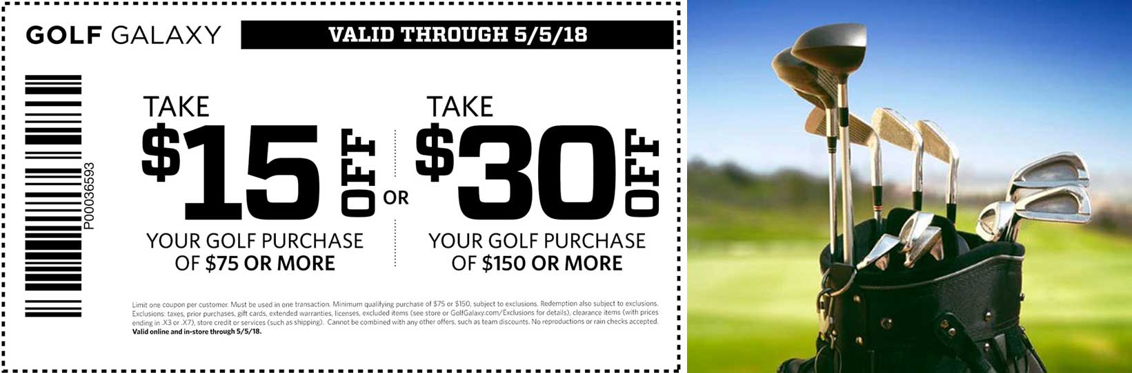 Golf Galaxy Coupon April 2024 $15 off $75 & more at Golf Galaxy