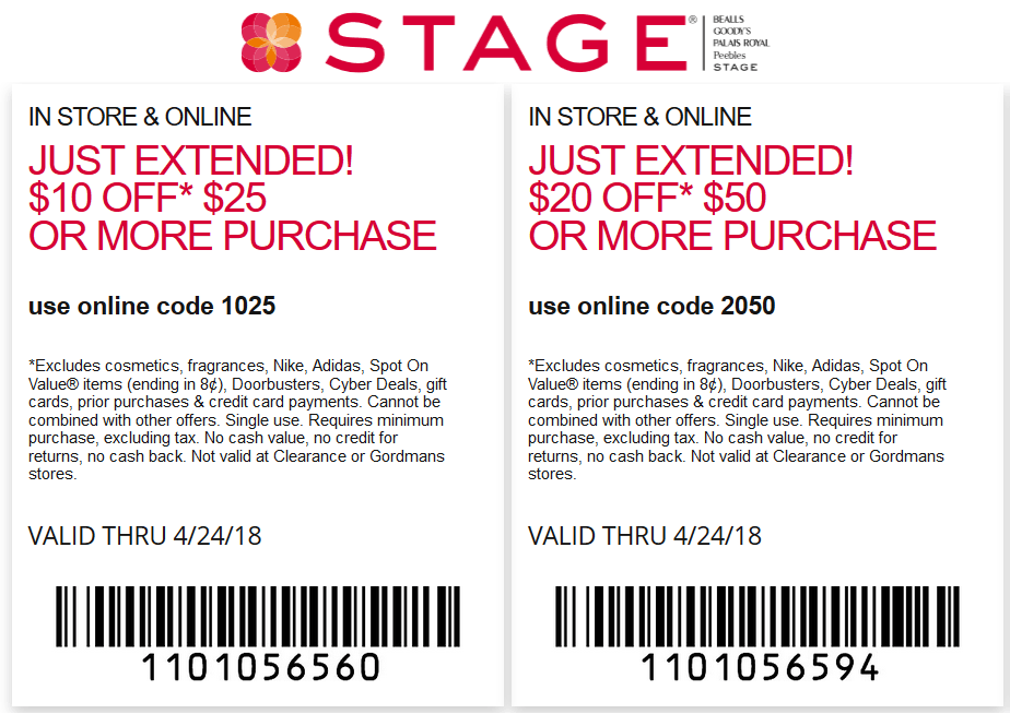 Stage coupons & promo code for [May 2024]