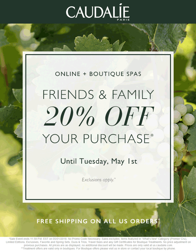 Caudalie coupons & promo code for [May 2024]