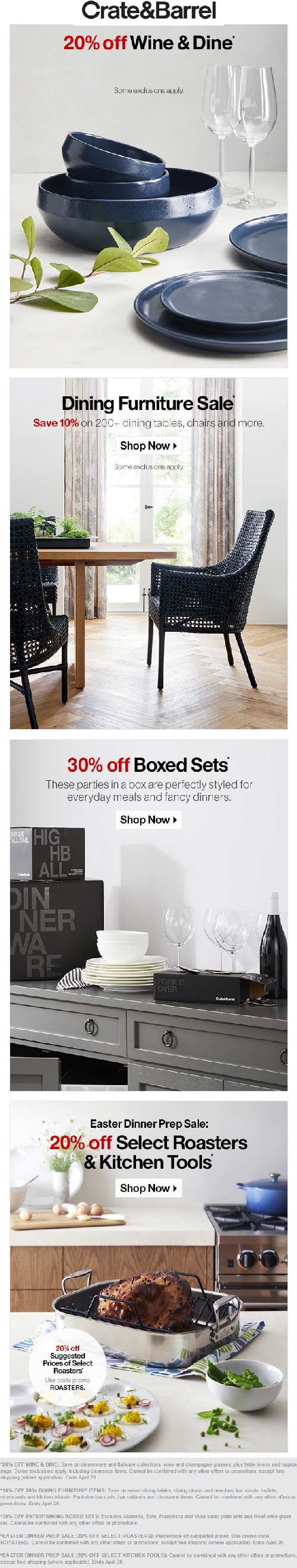 Crate & Barrel coupons & promo code for [September 2022]