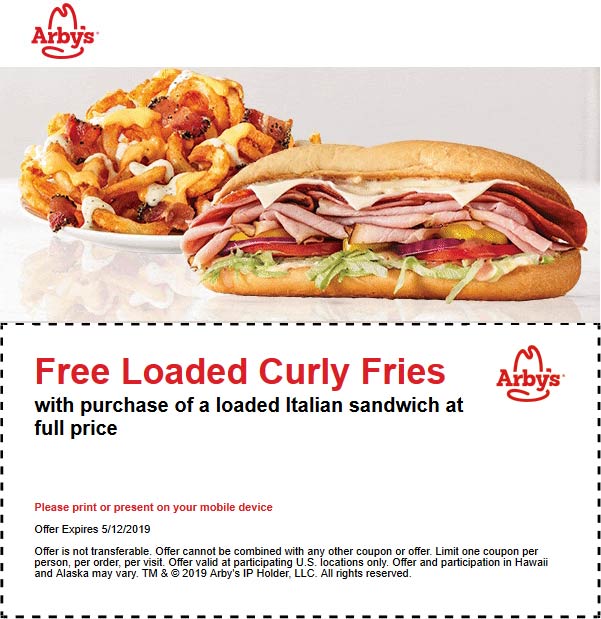 Arbys coupons & promo code for [January 2022]
