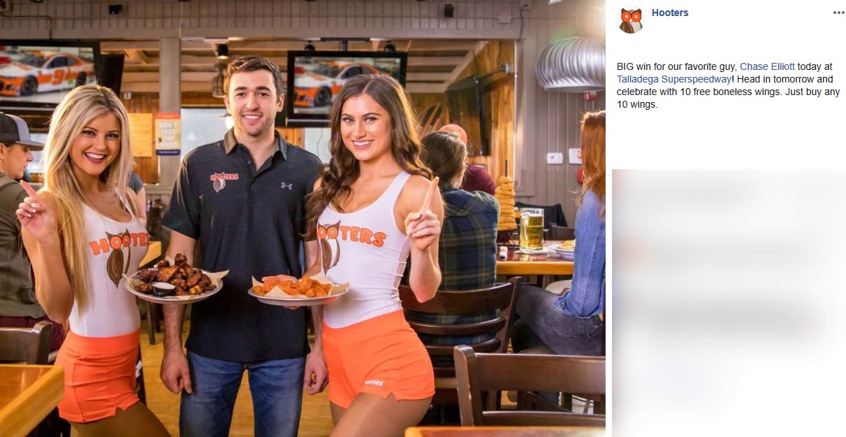Hooters coupons & promo code for [October 2022]