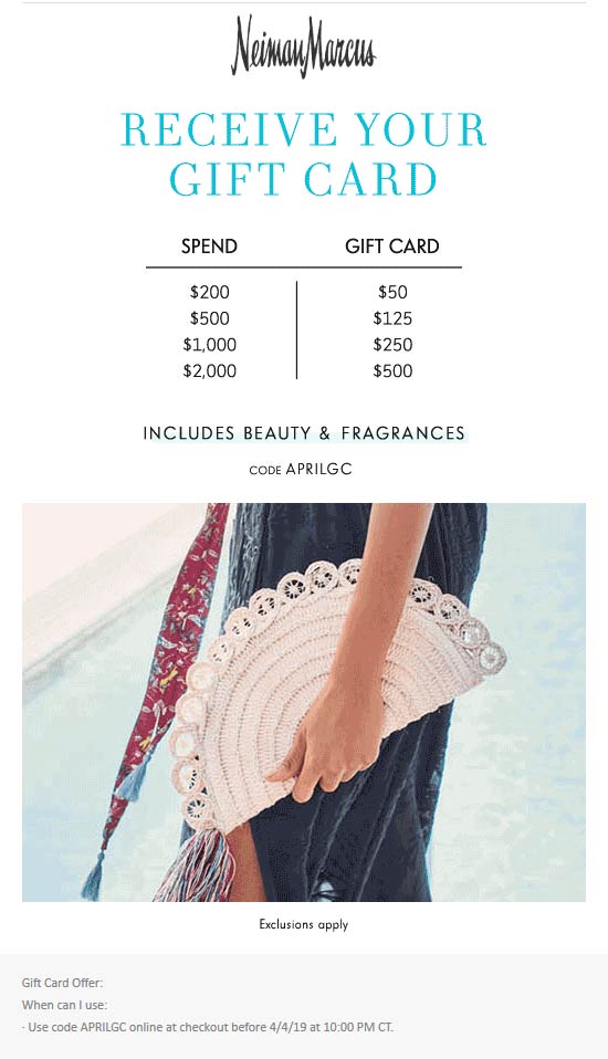 Neiman Marcus coupons & promo code for [May 2022]