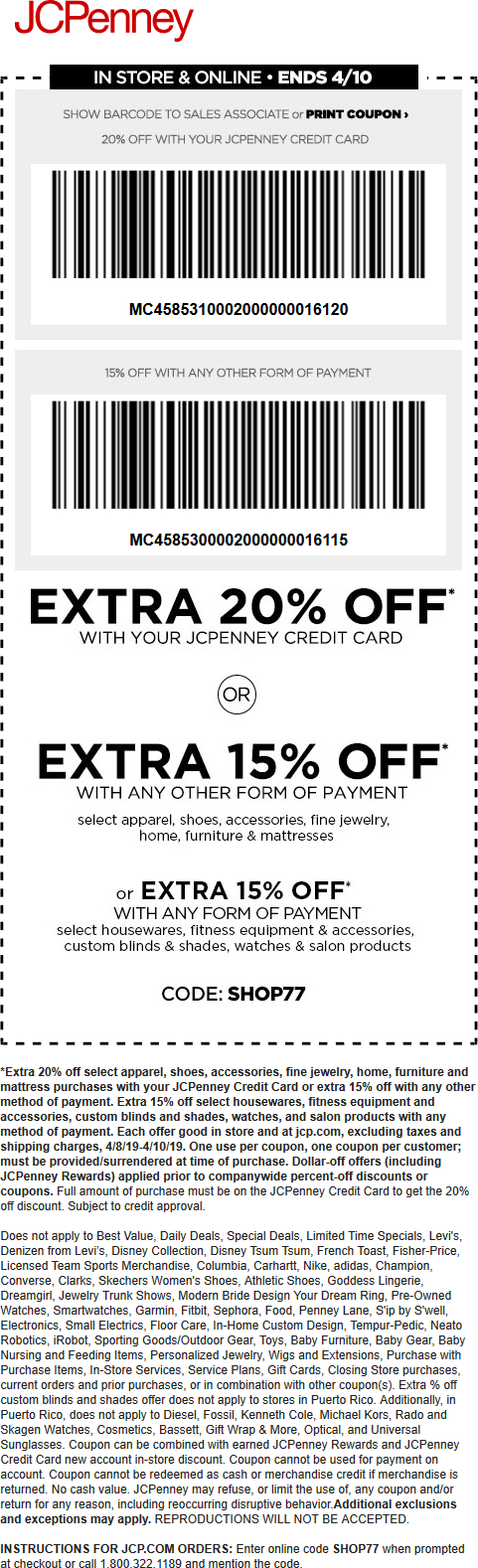 JCPenney coupons & promo code for [January 2022]