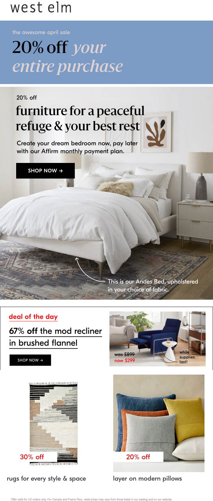 West Elm coupons & promo code for [May 2022]