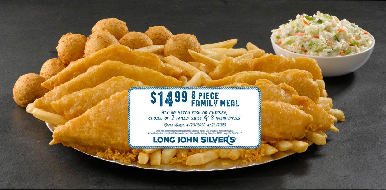 Long John Silvers coupons & promo code for [May 2022]