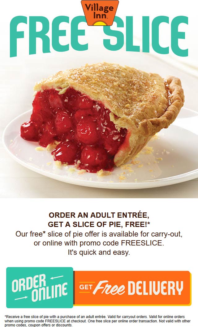 Village Inn coupons & promo code for July 2025