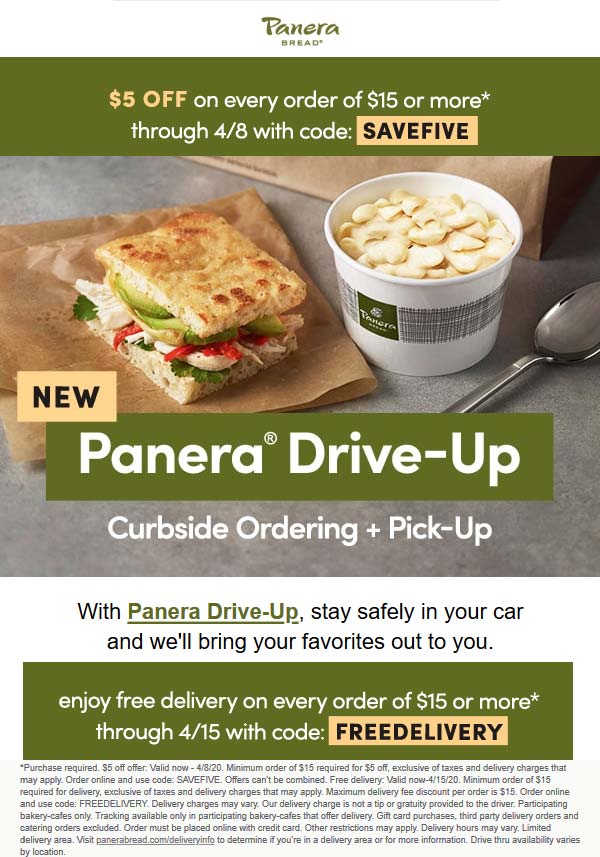Panera Bread coupons & promo code for July 2025