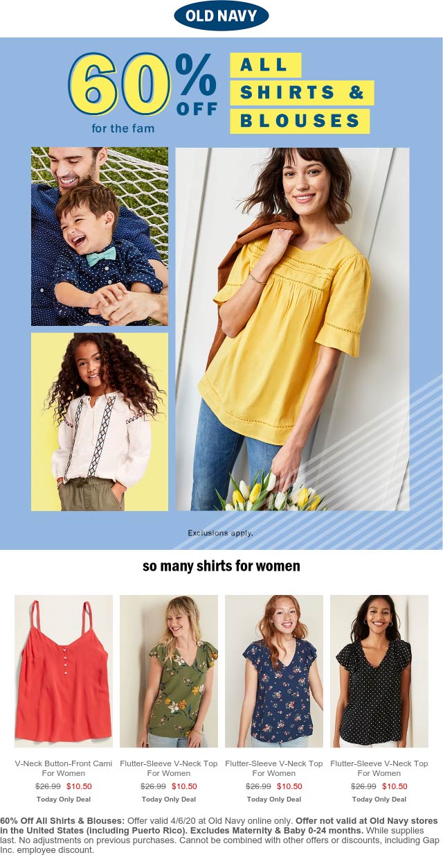 Old Navy coupons & promo code for [February 2023]