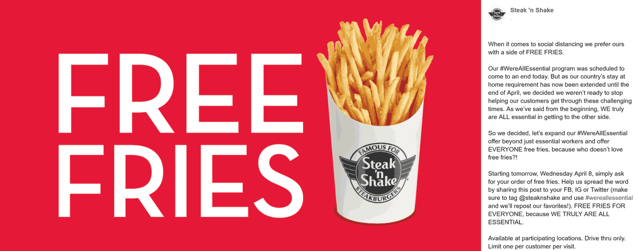 Steak n Shake coupons & promo code for July 2025