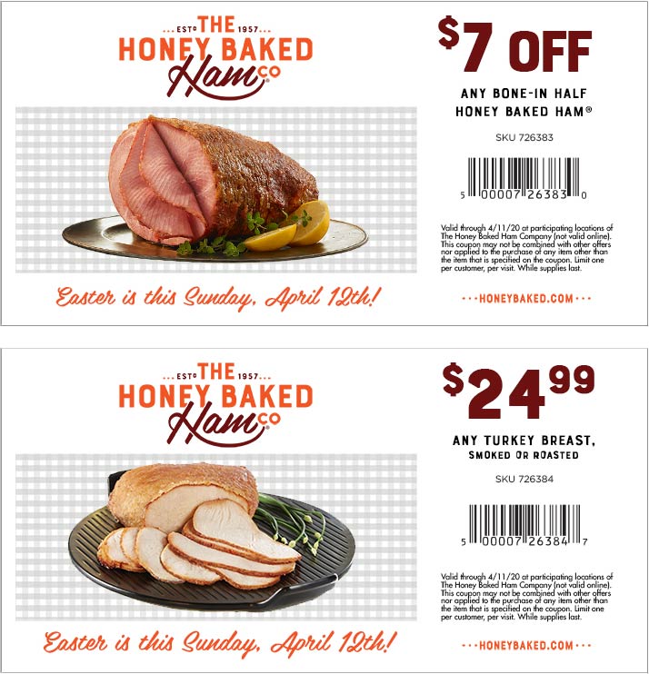 HoneyBaked coupons & promo code for [October 2022]