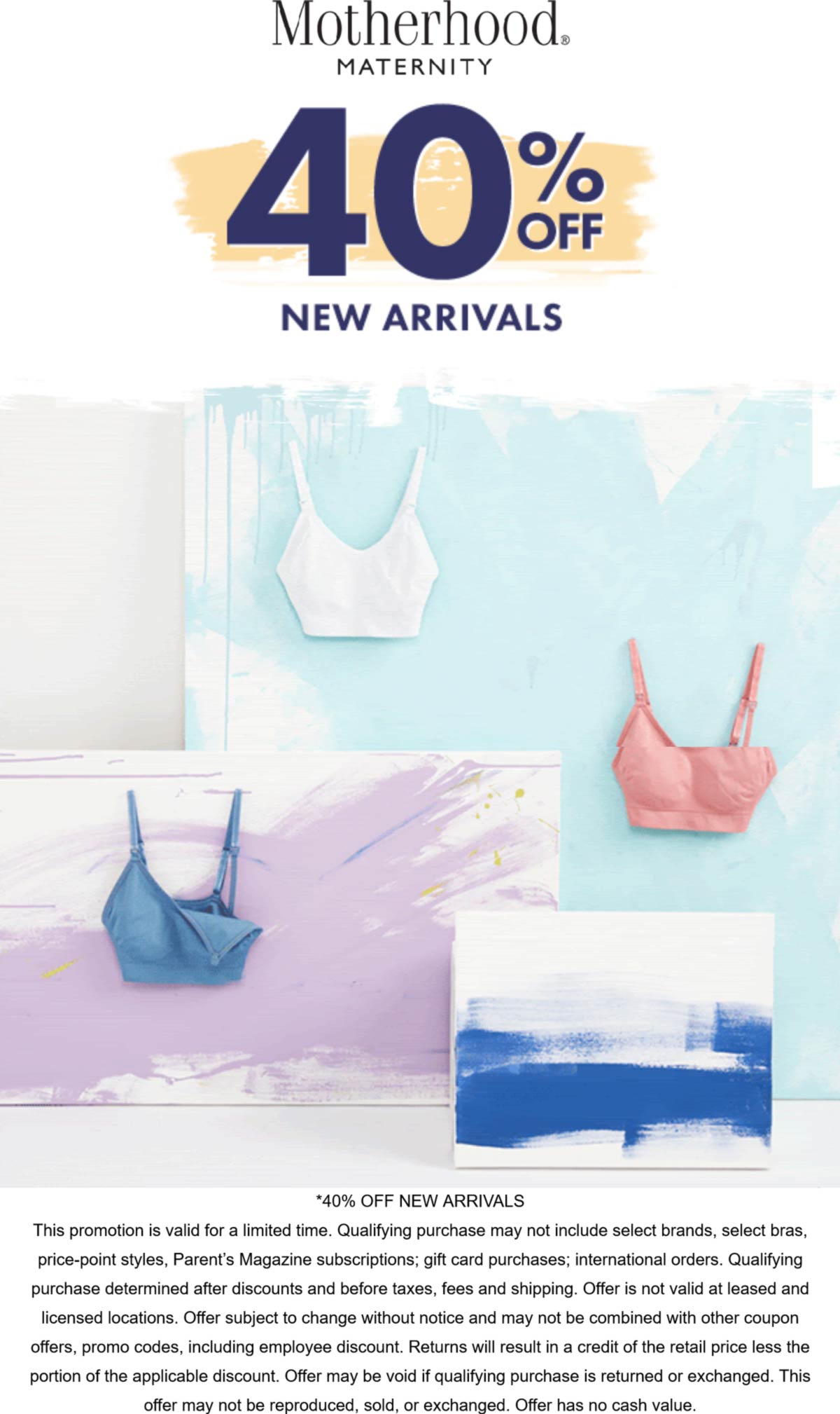 Motherhood Maternity stores Coupon  40% off new arrivals at Motherhood Maternity #motherhoodmaternity 