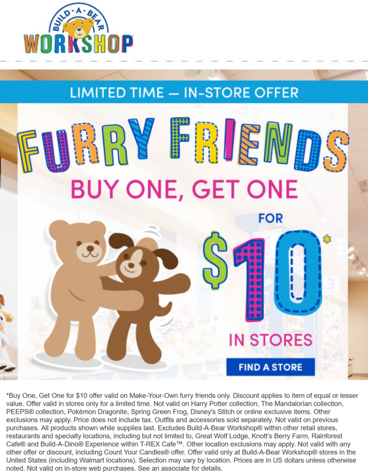 Second furry friend 10 at BuildABear buildabear The