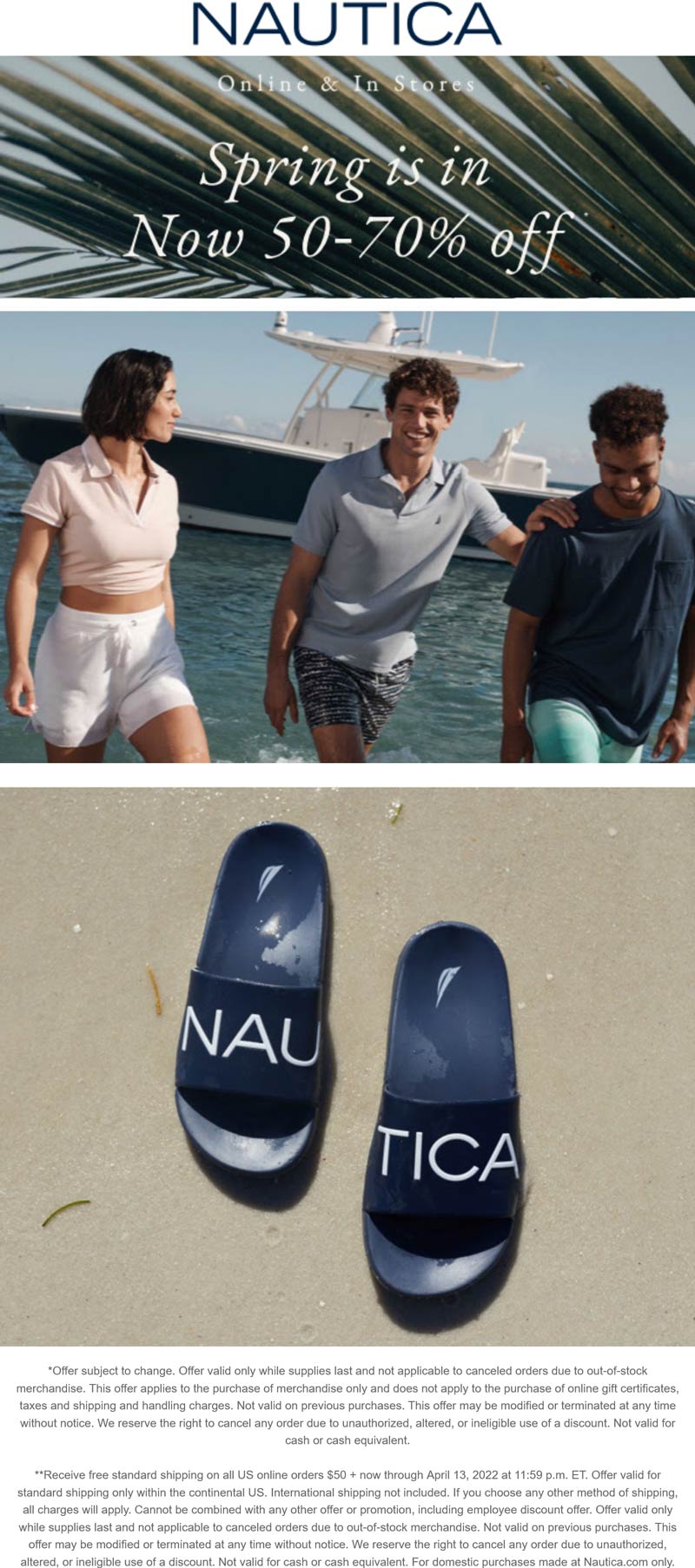 Nautica coupons & promo code for [December 2022]