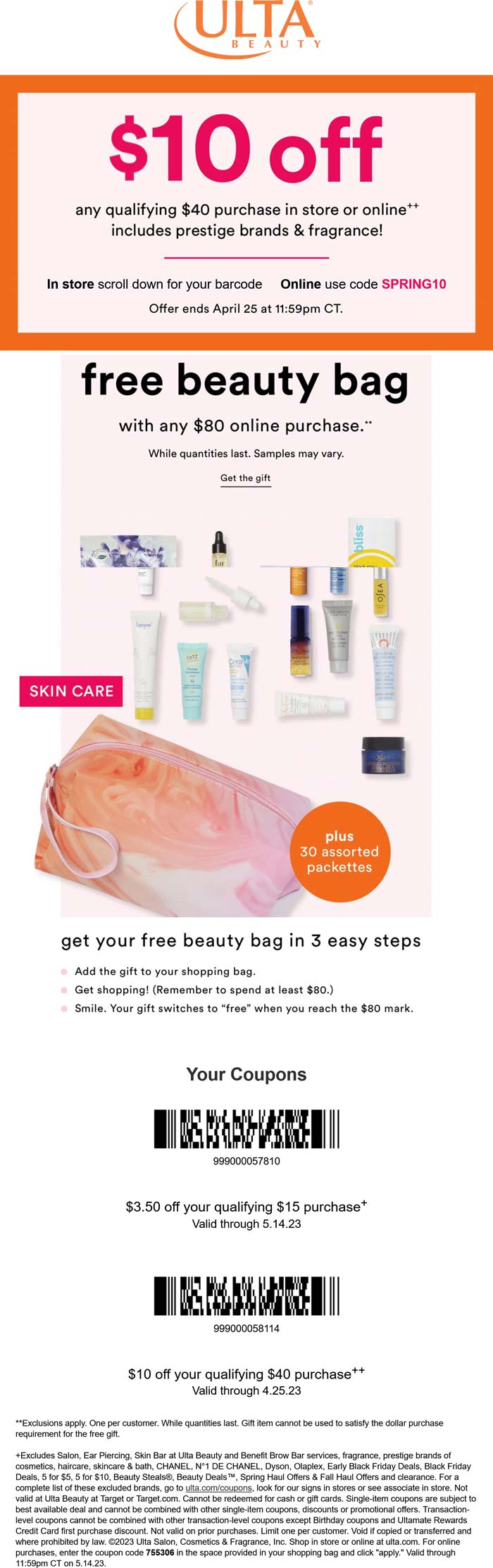 Ulta June 2024 Coupons and Promo Codes 🛒