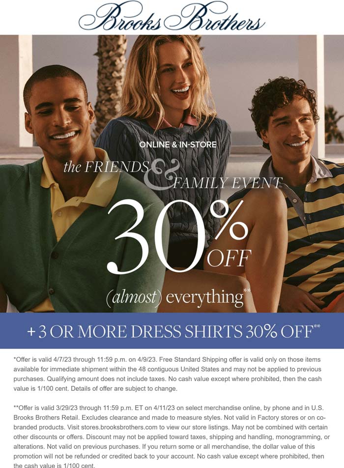 Brooks Brothers August 2024 Coupons And Promo Codes 🛒