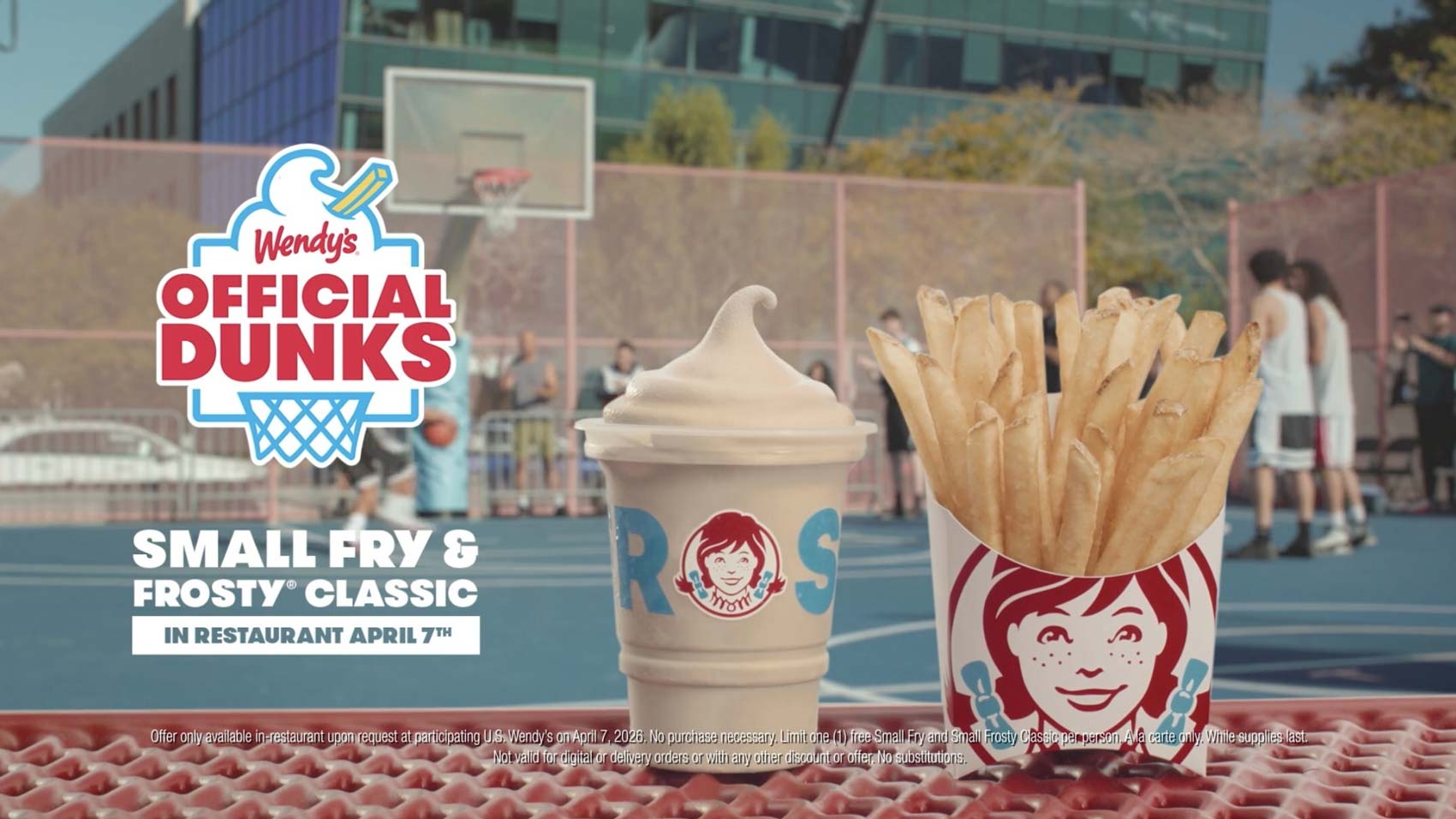 Wendys restaurants Coupon  Free frosty + fries today at Wendys, no purchase necessary #wendys 