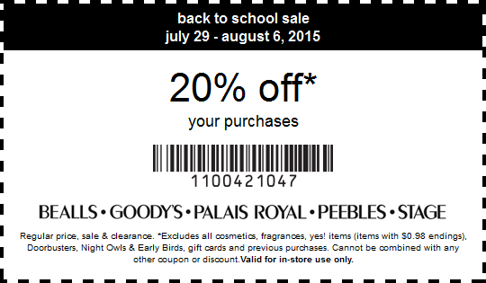 Bealls coupons & promo code for [May 2024]