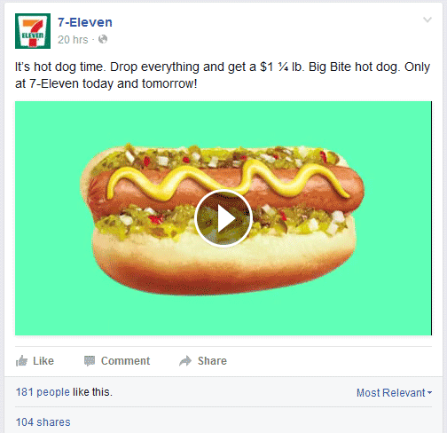 7-Eleven Coupon April 2024 $1 hot dogs today at 7-Eleven