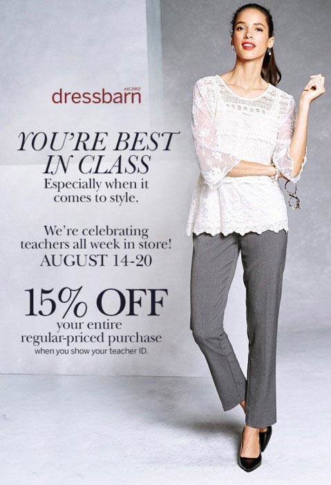 Dressbarn coupons & promo code for [May 2024]