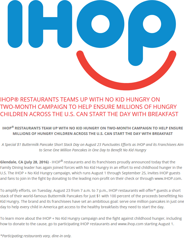IHOP coupons & promo code for [April 2024]