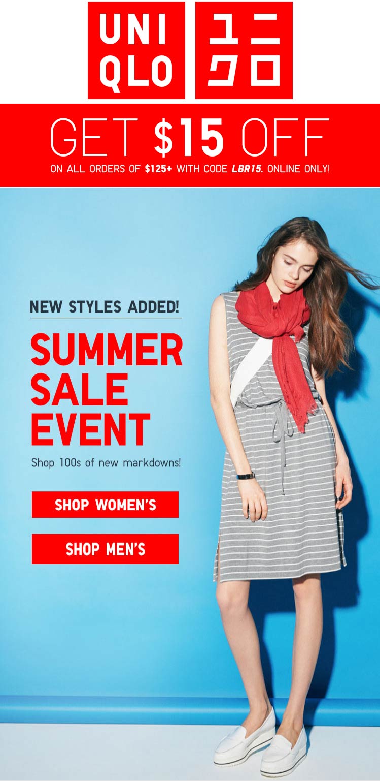 Uniqlo coupons & promo code for [May 2024]