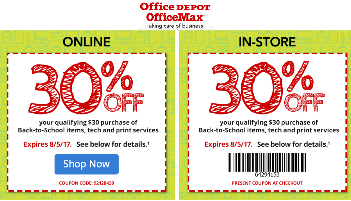 Office Depot November 2020 Coupons And Promo Codes