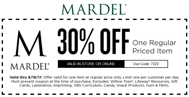 Mardel coupons & promo code for [May 2024]